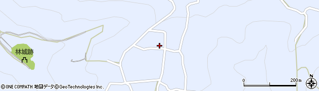 長野県松本市入山辺189周辺の地図