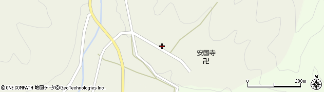 岐阜県高山市国府町西門前382周辺の地図