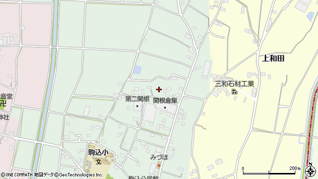 〒306-0121 茨城県古河市駒込の地図