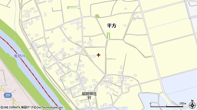 〒304-0001 茨城県下妻市平方の地図