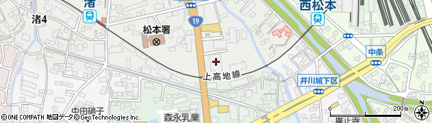 株式会社ロイヤルオートサービス本社　コバック松本・警察署前店周辺の地図