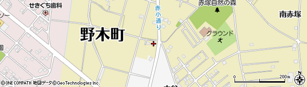 栃木県下都賀郡野木町南赤塚607周辺の地図