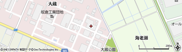 長谷川香料株式会社　ファインフーズ工場周辺の地図