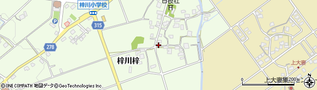 長野県松本市梓川梓1226周辺の地図