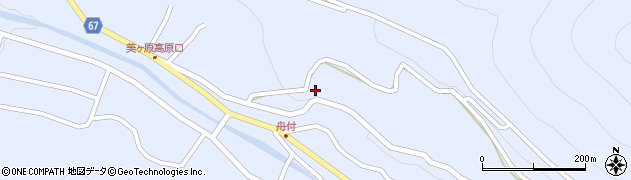 長野県松本市入山辺2144周辺の地図