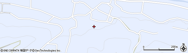 長野県松本市入山辺606周辺の地図