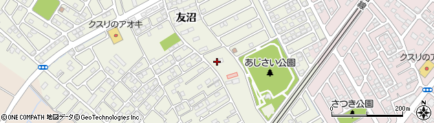 栃木県下都賀郡野木町友沼5941周辺の地図