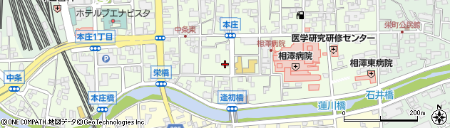 松本本庄郵便局 ＡＴＭ周辺の地図
