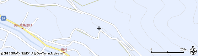 長野県松本市入山辺2187周辺の地図
