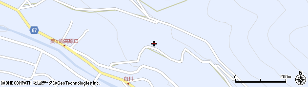 長野県松本市入山辺2166周辺の地図