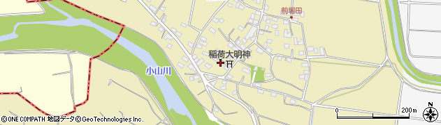埼玉県本庄市堀田930周辺の地図