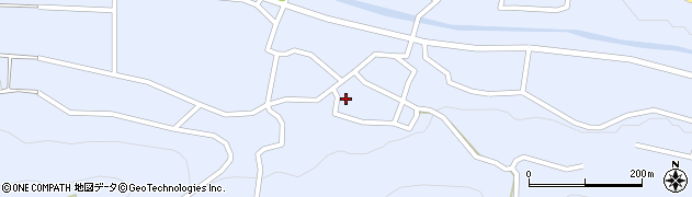 長野県松本市入山辺616周辺の地図