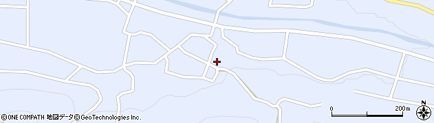 長野県松本市入山辺631周辺の地図