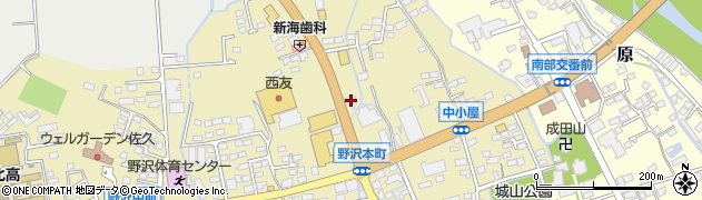 クリーニング専科　佐久中込店周辺の地図