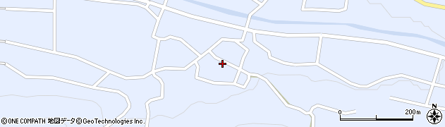長野県松本市入山辺613周辺の地図
