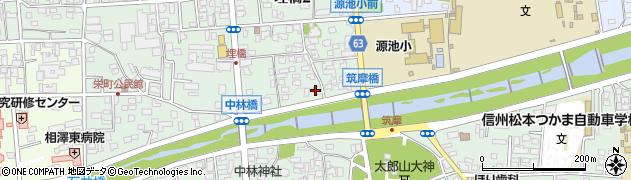 松本電気引込工事センター（合同会社）周辺の地図