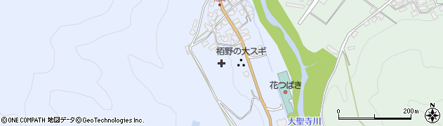 石川県加賀市山中温泉栢野町（ホ）周辺の地図