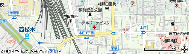 ホテルブエナビスタ　中国レストラン聖紫花周辺の地図