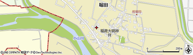 埼玉県本庄市堀田926周辺の地図