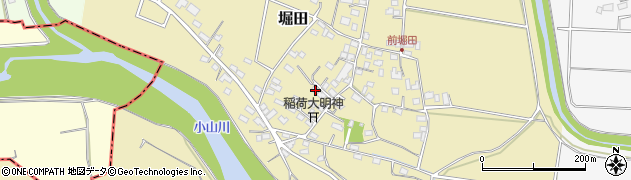 埼玉県本庄市堀田936周辺の地図