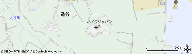 茨城県鉾田市造谷881周辺の地図