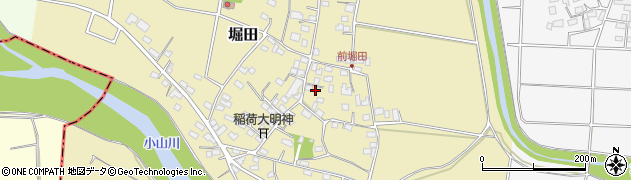 埼玉県本庄市堀田1044周辺の地図