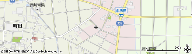 埼玉県深谷市血洗島55周辺の地図