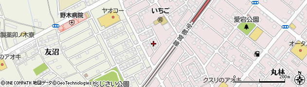 栃木県下都賀郡野木町丸林205周辺の地図