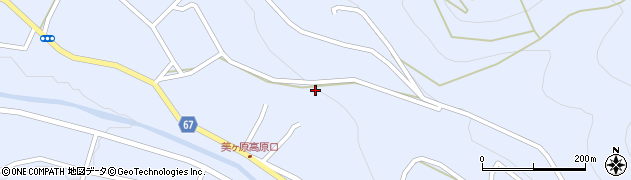 長野県松本市入山辺2068周辺の地図