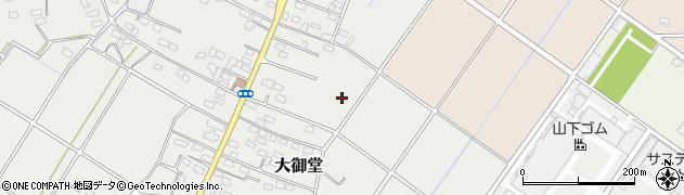 埼玉県上里町（児玉郡）大御堂周辺の地図