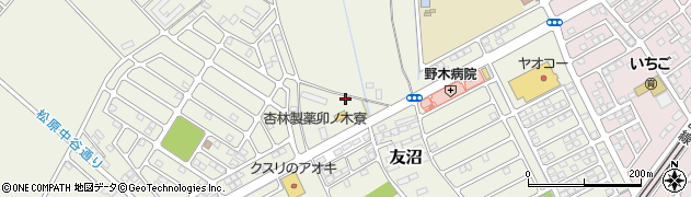 栃木県下都賀郡野木町友沼5978周辺の地図