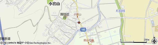 長野県佐久市小宮山161周辺の地図