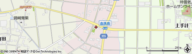埼玉県深谷市血洗島47周辺の地図