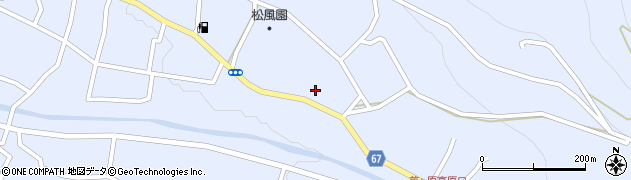 長野県松本市入山辺1496周辺の地図