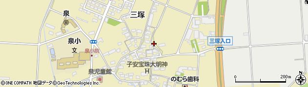 長野県佐久市三塚108周辺の地図