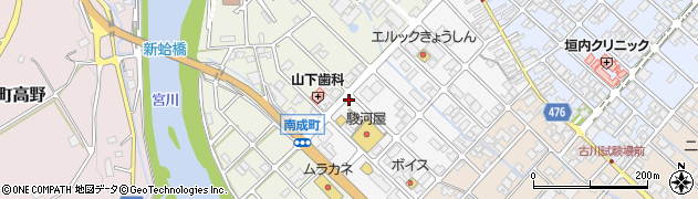 駿河屋古川店周辺の地図