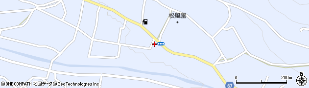 長野県松本市入山辺1453周辺の地図