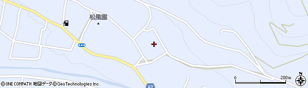 長野県松本市入山辺8406-1周辺の地図