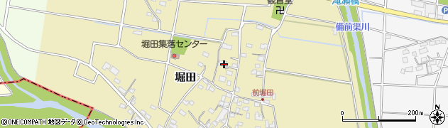 埼玉県本庄市堀田1022周辺の地図