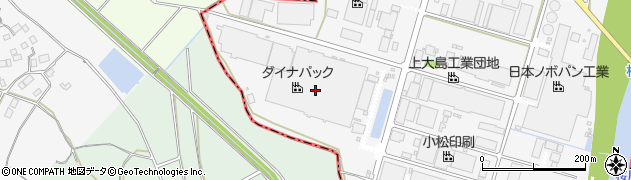 茨城県つくば市上大島1626周辺の地図