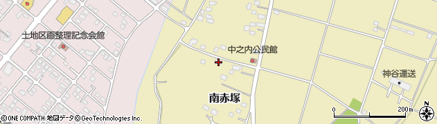 栃木県下都賀郡野木町南赤塚523周辺の地図