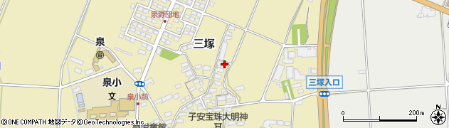 長野県佐久市三塚110周辺の地図