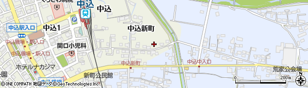 長野県佐久市中込中込新町2169周辺の地図