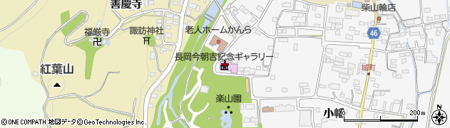 長岡今朝吉記念ギャラリー周辺の地図