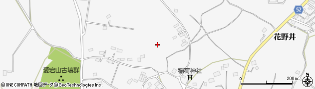 茨城県小美玉市花野井周辺の地図