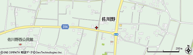 栃木県下都賀郡野木町佐川野1842周辺の地図