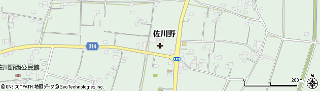 栃木県下都賀郡野木町佐川野1837周辺の地図