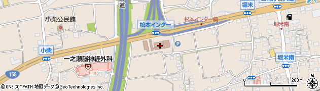 松本市上下水道局　営業課料金担当周辺の地図