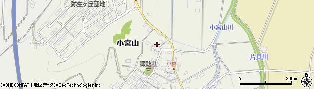 長野県佐久市小宮山281周辺の地図
