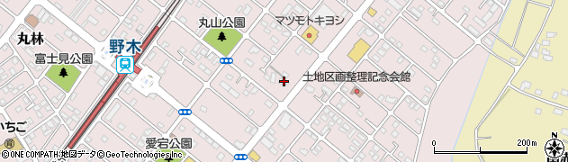 栃木県下都賀郡野木町丸林418-10周辺の地図